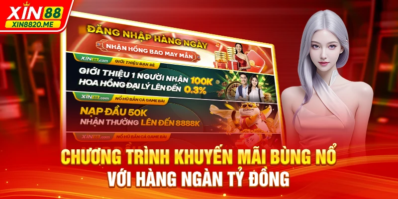 Chương trình khuyến mãi bùng nổ với hàng ngàn tỷ đồng